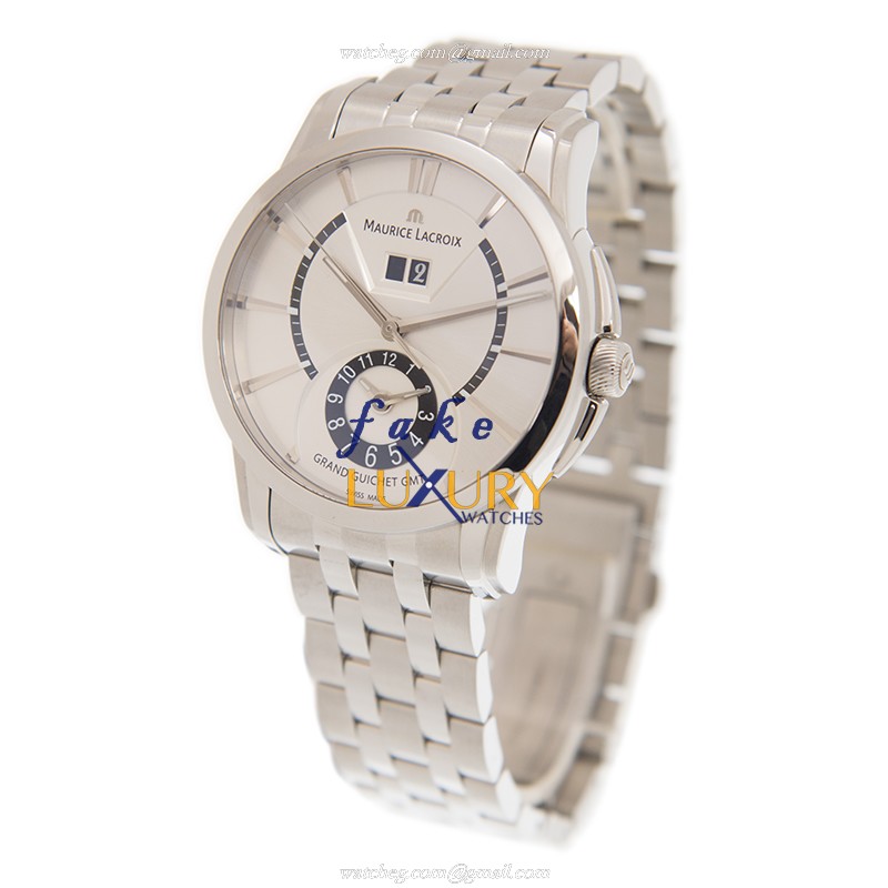 Maurice Lacroix PT6238-SS002-130 Pontos Replica Watch, Silver Dial, Steel Case, Automatic - Image 3