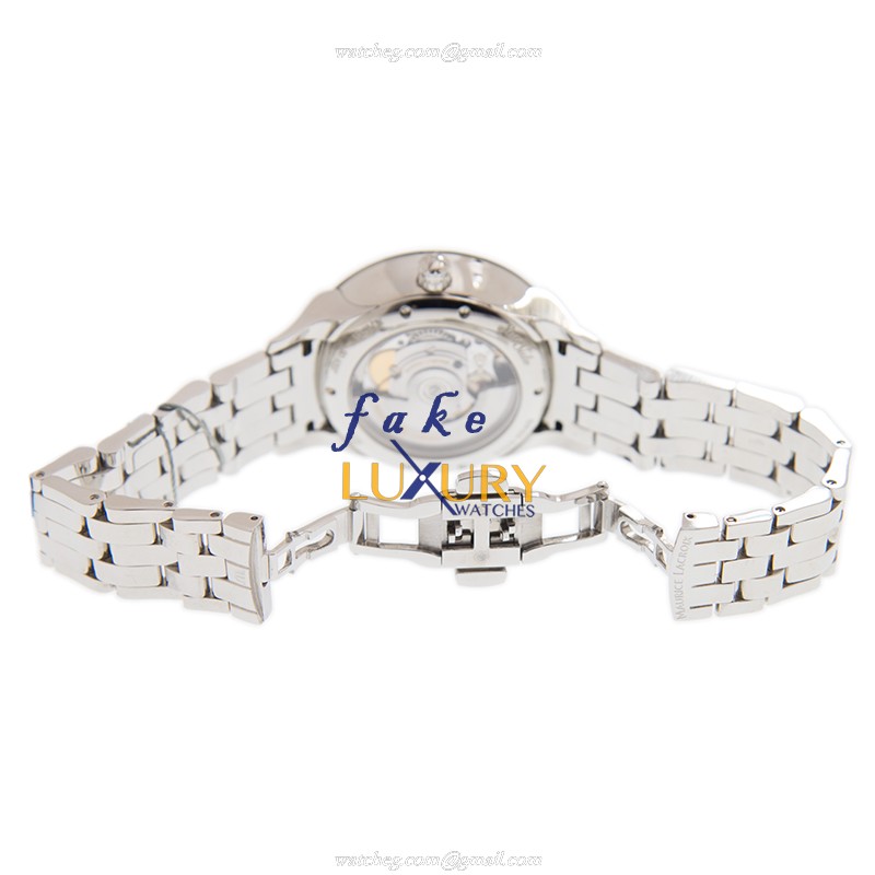 Maurice Lacroix SD6207-SD502-450 Starside Replica Watch - Automatic - Blue Dial - Steel Case - Image 5