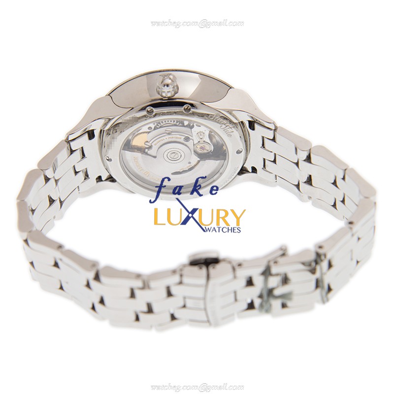 Maurice Lacroix SD6207-SD502-170 Replica Watch, Automatic, Silver Dial, Stainless Steel Case - Image 4