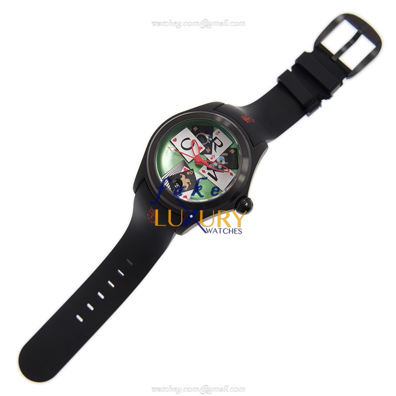 Corum 082.310.98/0371 GC02 Bubble Automatic Green Dial Stainless Steel Replica Watch - Image 2