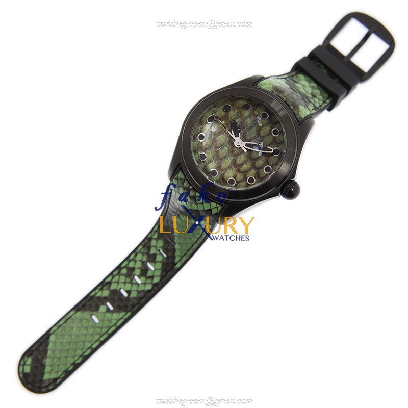 Corum Bubble 082.410.98/0337 PV01 Automatic Green Dial Stainless Steel Replica Watch - Image 2