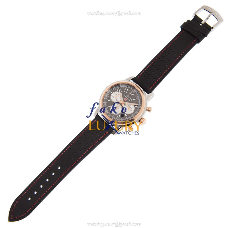 Chopard 168589-6001 MILLE MIGLIA GT XL Automatic 18kt Rose Gold & Steel Replica Watch, Gray Dial - Image 2