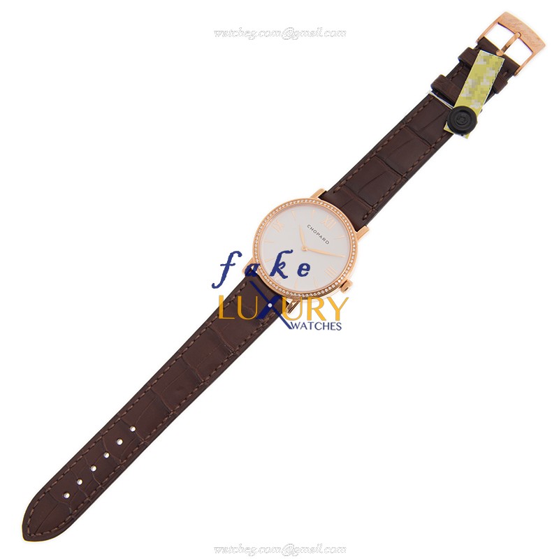 Chopard CLASSIQUE 173154-5201 Automatic 18kt Rose Gold & Diamonds Replica Watch, Swiss Movement - Image 2