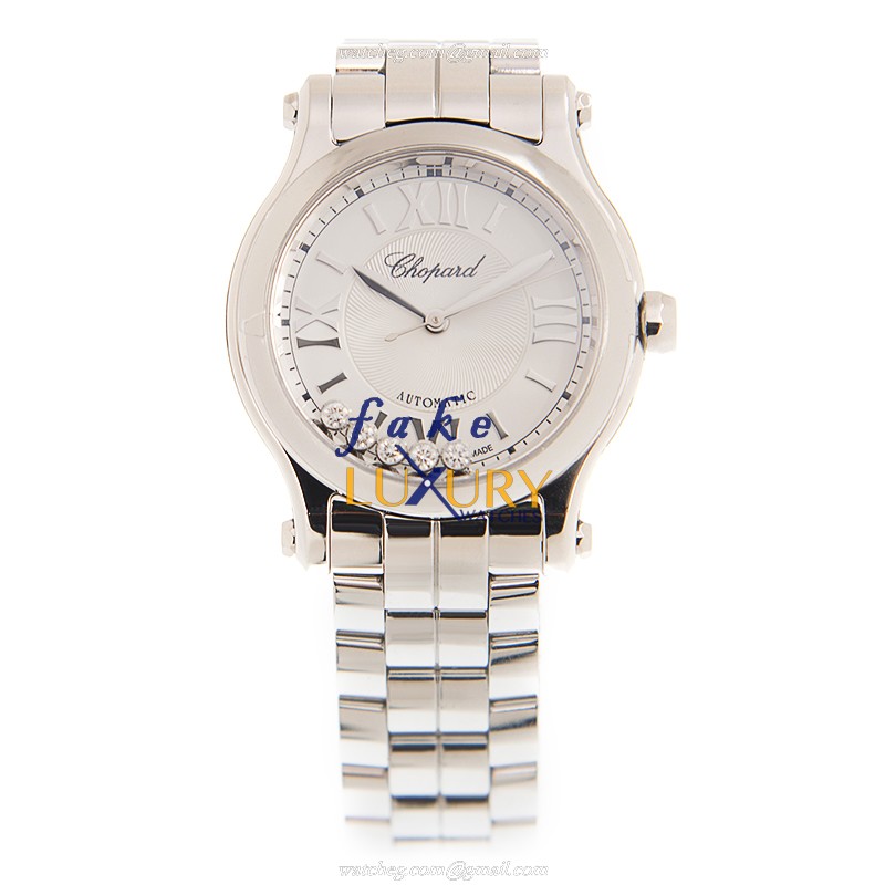 Chopard 278573-3002 HAPPY DIAMONDS - Automatic - Stainless Steel Case - Replica Watch - Image 2