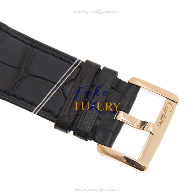 Cartier W6300556 TANK Quartz 18kt Yellow Gold Replica Watch, Automatic, Silver Dial, Model - Image 4