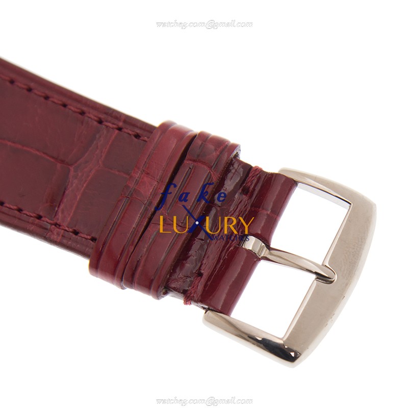 Franck Muller 6002 M QZ COLOR DREAMS OG Replica Watch, Quartz Movement, White Gold Case, Red - Image 4