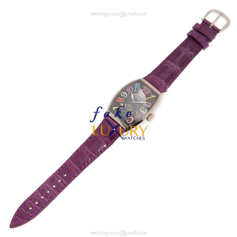 Franck Muller 7851 SC COL DRM OG Cintree Curvex Replica Watch With Automatic Movement, Black Dial - Image 2