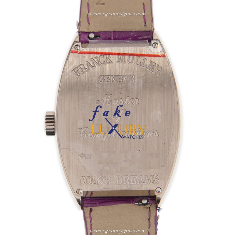 Franck Muller 7851 SC COL DRM OG Cintree Curvex Replica Watch With Automatic Movement, Black Dial - Image 3