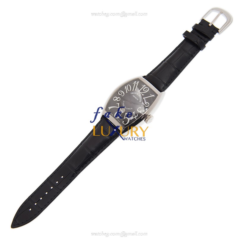 Franck Muller 8880 B C DT CASABLANCA AC Replica Watch Automatic Black Dial Stainless Steel Case - Image 2