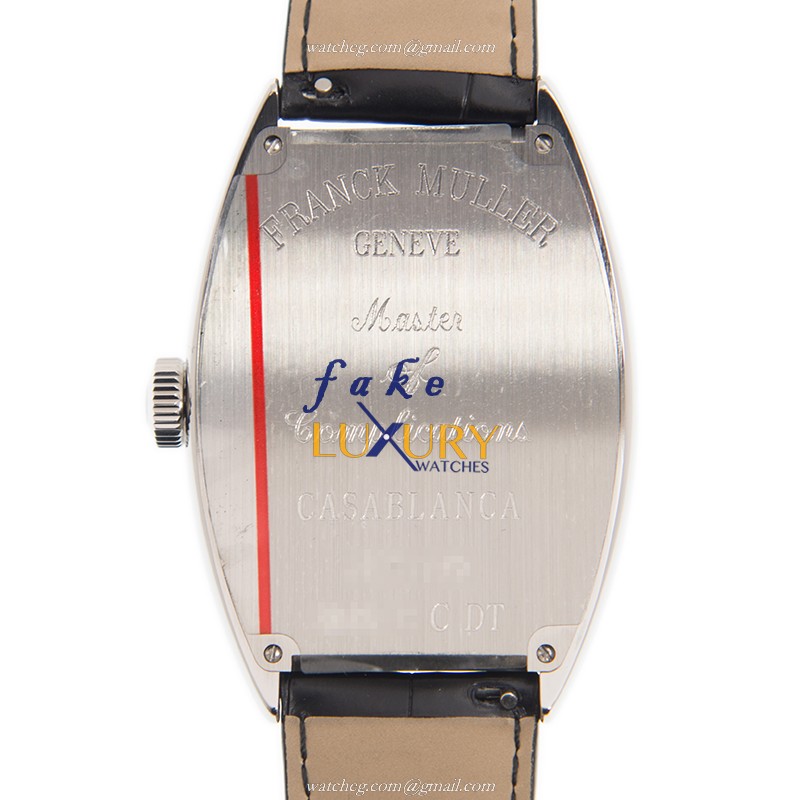 Franck Muller 8880 B C DT CASABLANCA AC Replica Watch Automatic Black Dial Stainless Steel Case - Image 3