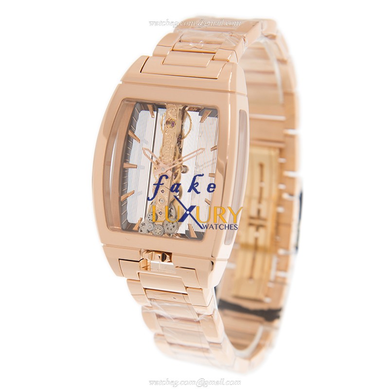 Corum 113.165.55/V100 GL10R Golden Bridge Replica Watch, Automatic, Transparent Dial, 18kt Rose - Image 3