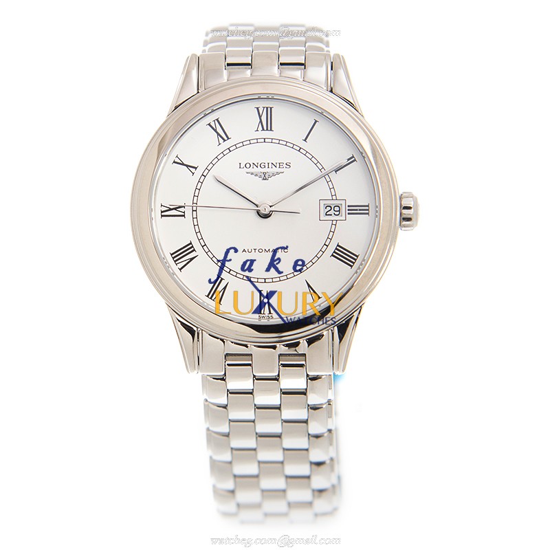 L4.374.4.21.6 - Longines Flagship Replica Watch - Automatic White Dial Stainless Steel - Image 2