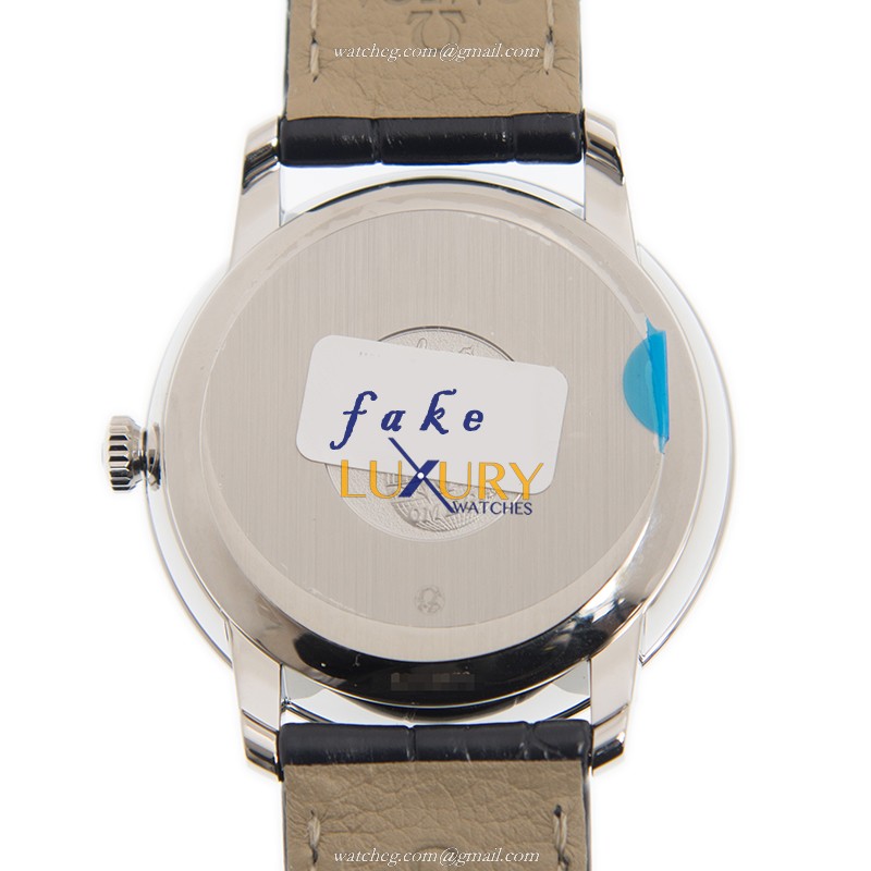 Omega 424.13.40.20.06.002 DE VILLE Automatic Stainless Steel Replica Watch, Gray Dial, Blue - Image 3