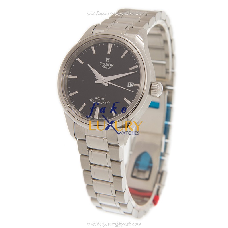 Tudor 12300-65030-BK Automatic Black Dial Replica Watch - 34mm Steel Case - Swiss Movement - Image 3