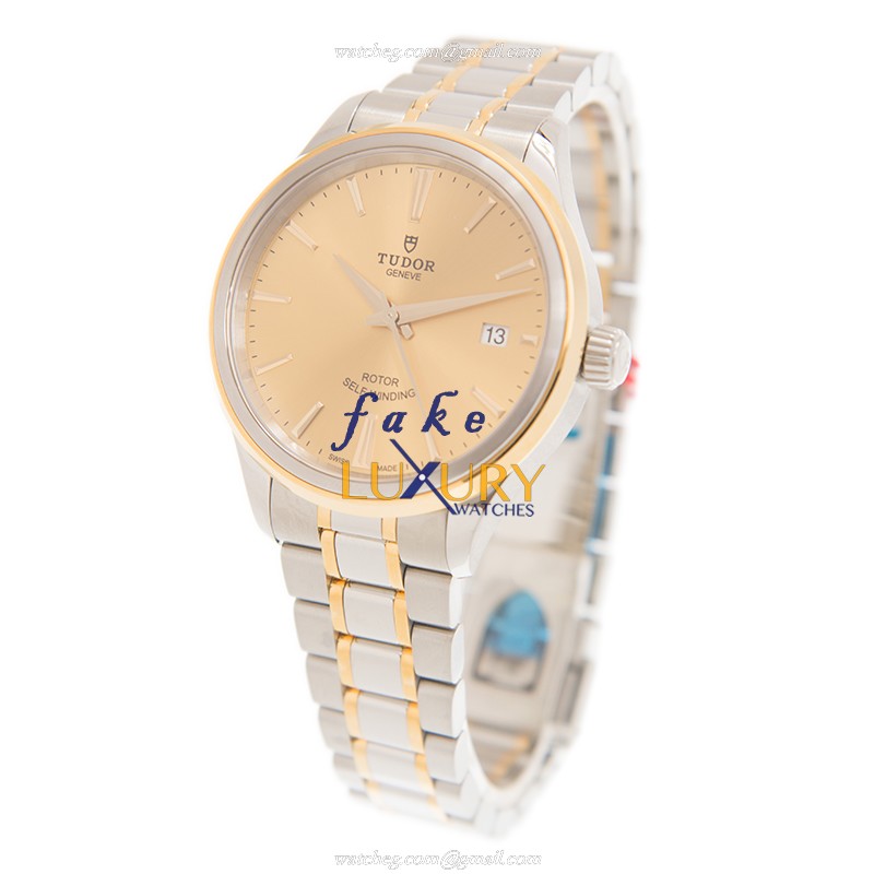 TUDOR 12503-65053-CH | AUTO | 18kt Gold & Steel | Replica Watch - Image 3