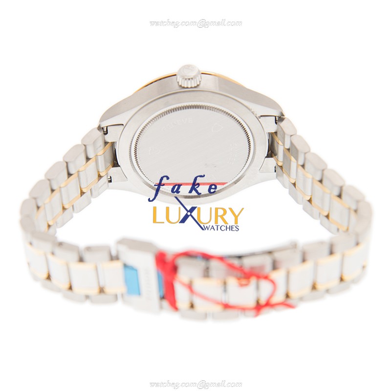 Tudor 12503-65053-369DI-SV Automatic 18kt Gold & Steel Case Silver Dial Replica Watch - Image 4