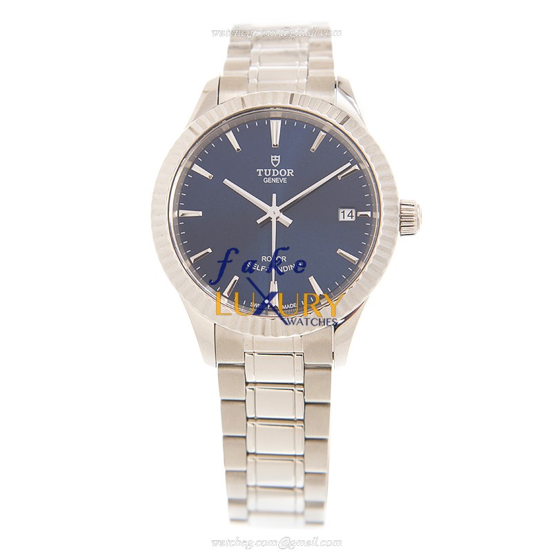 Tudor 12310-65030-BL Replica Watch, Automatic, Blue Dial, Stainless Steel Case, Swiss Movement - Image 2