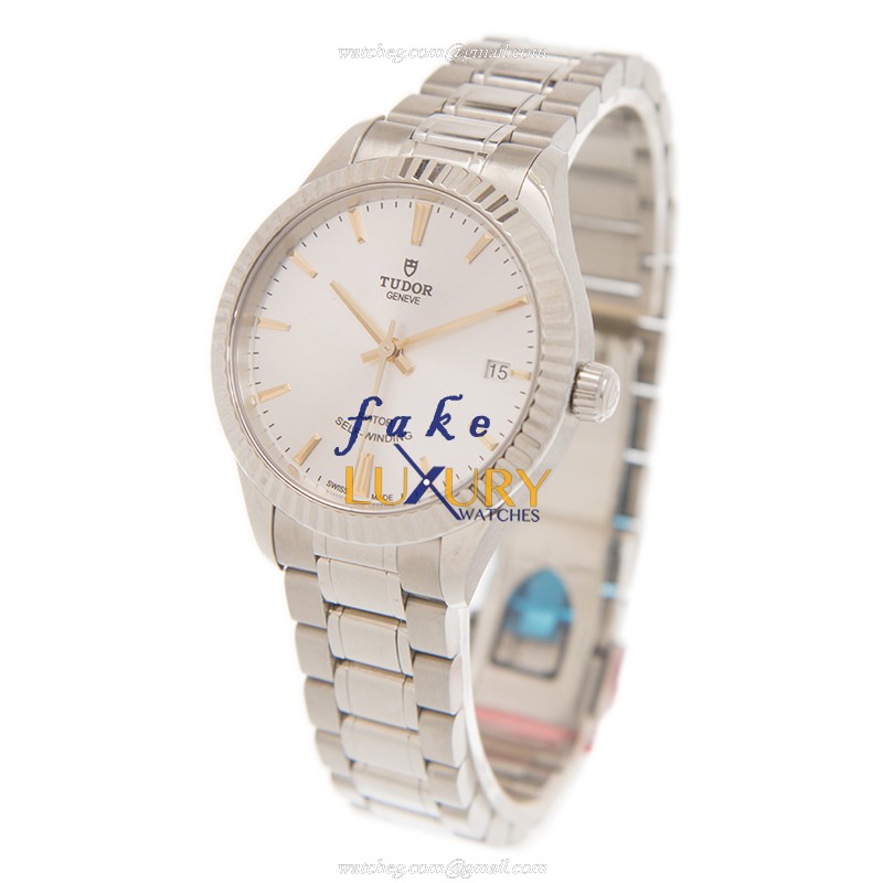 Tudor 12310-65030-SV Replica Watch, Automatic Movement, Silver Dial, Stainless Steel Case - Image 3