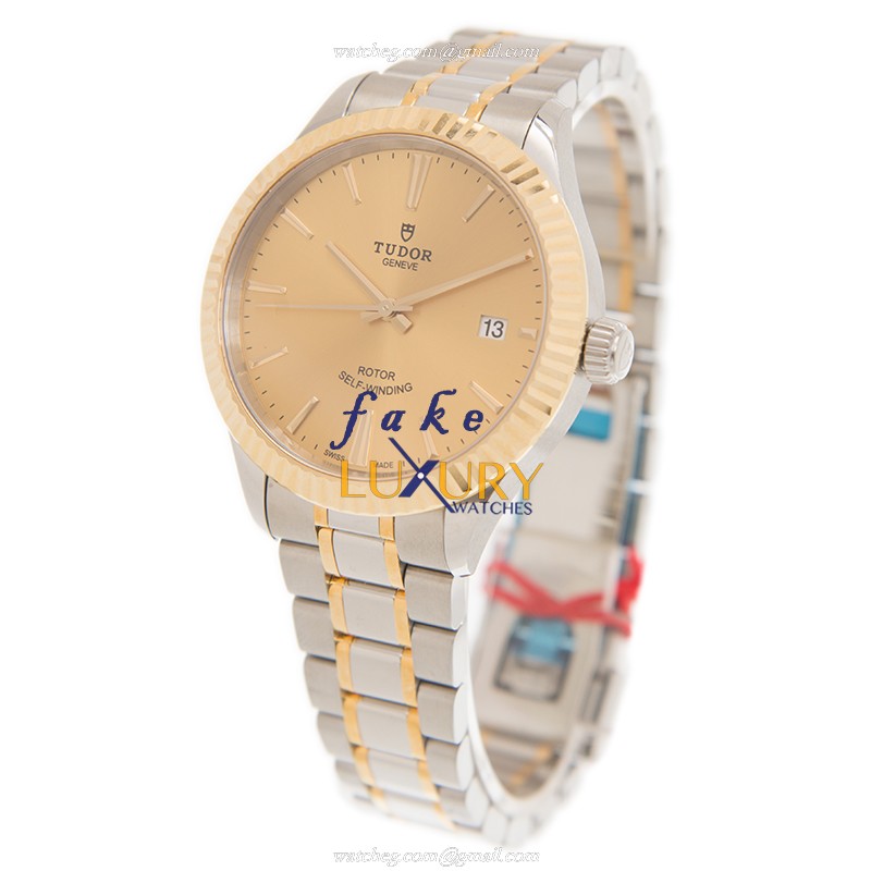 Tudor 12513-65053-CH Luxury Replica Watch, Auto, 38mm Gold & Steel Case, Swiss, 100M Water Res - Image 3
