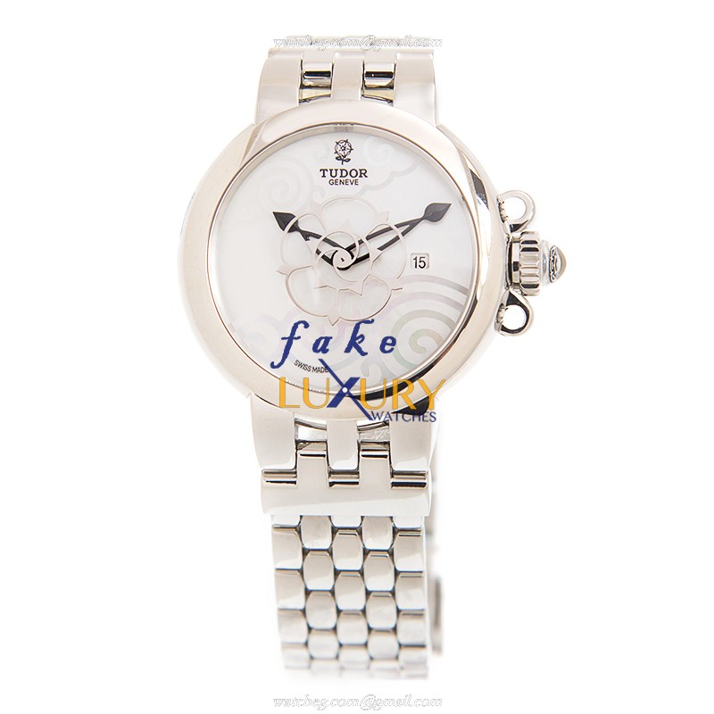 Tudor 35400-65740-NC-WT CLAIR DE ROSE Automatic Silver Dial Stainless Steel Replica Watch - Image 2