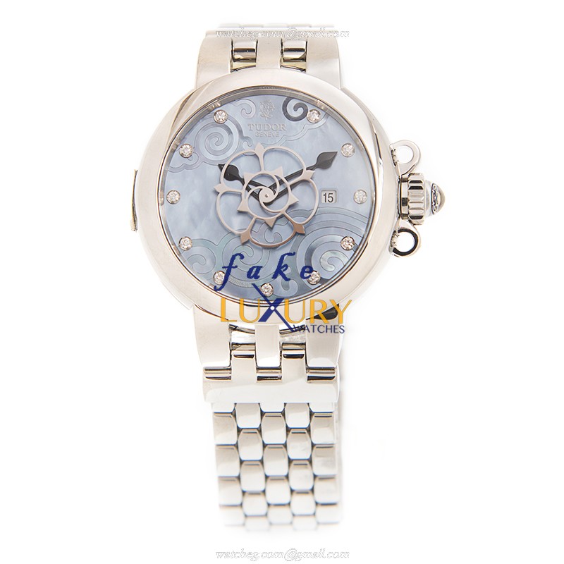 Tudor 35400-65740 NC11DI-BL CLAIR DE ROSE Automatic Steel - Blue Dial - Replica Watch - Image 2
