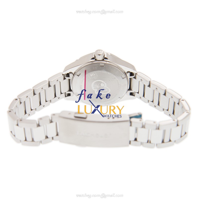 Tag Heuer WAY1414-BA0920 Aquaracer Replica Watch, White Mother of Pearl Dial, Steel Bracelet - Image 4