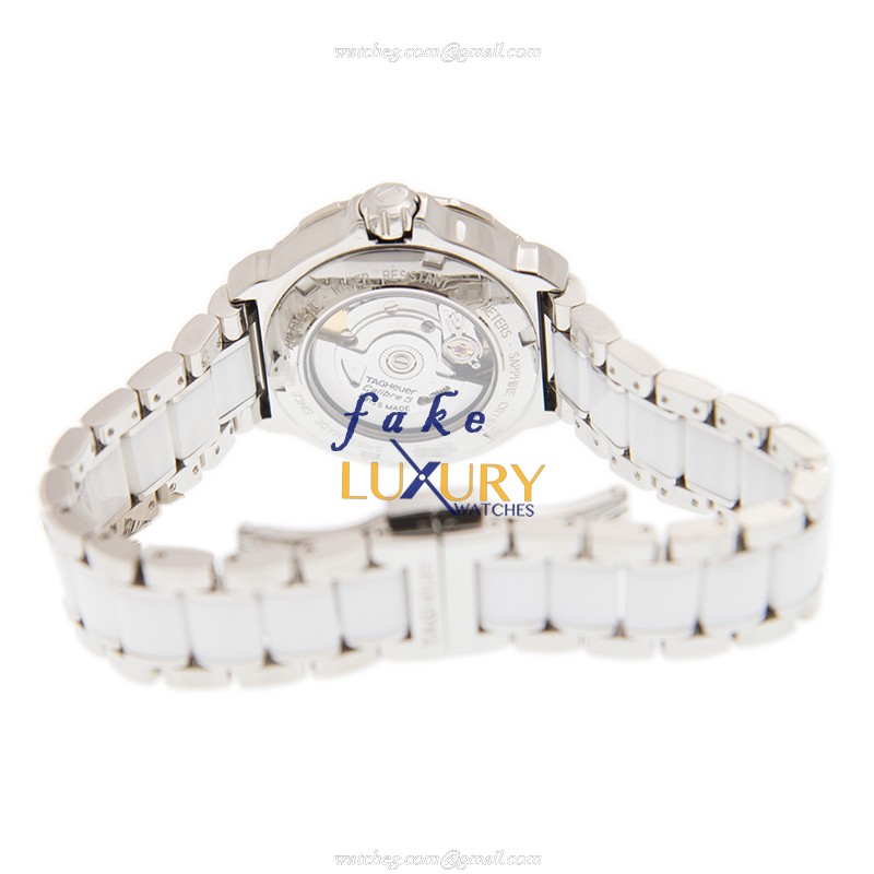 WAU2211-BA0861 - Tag Heuer F1 Replica Watch - Automatic White Dial Ceramic Steel - Image 4