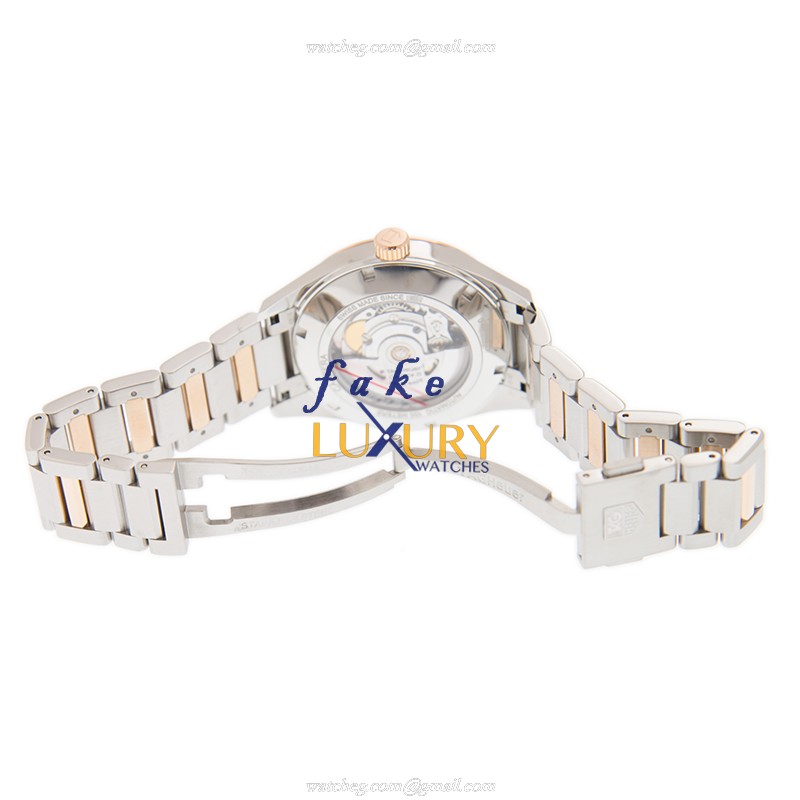 Tag Heuer WAR215D-BD0784 Carrera Replica Watch, 39mm 18kt Rose Gold Steel Automatic - Image 5