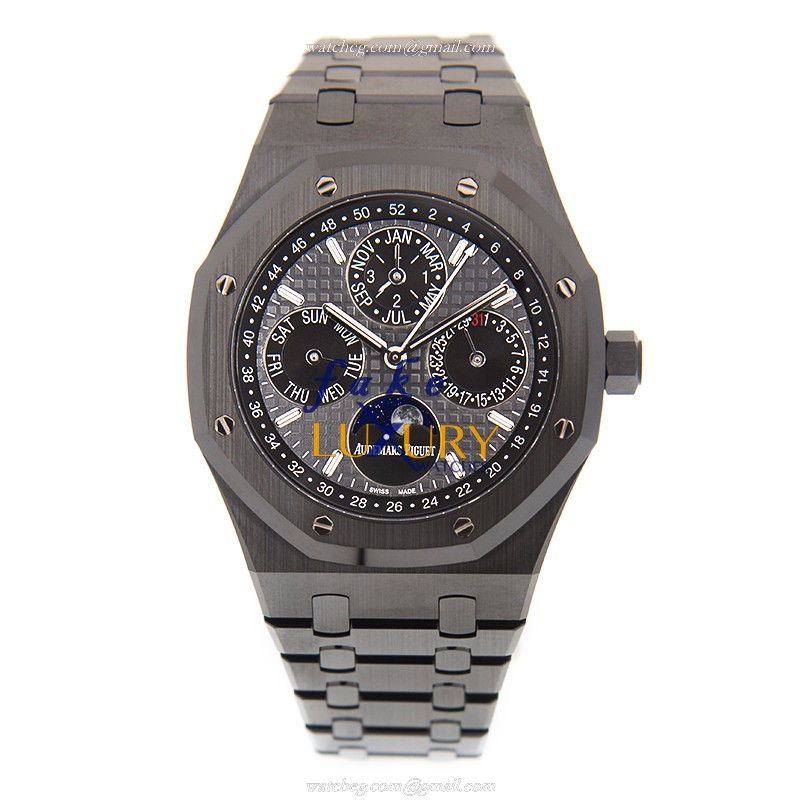 Audemars Piguet Royal Oak Replica Watch 26579CE.OO.1225CE.01 Automatic Black Dial Ceramic - Image 2
