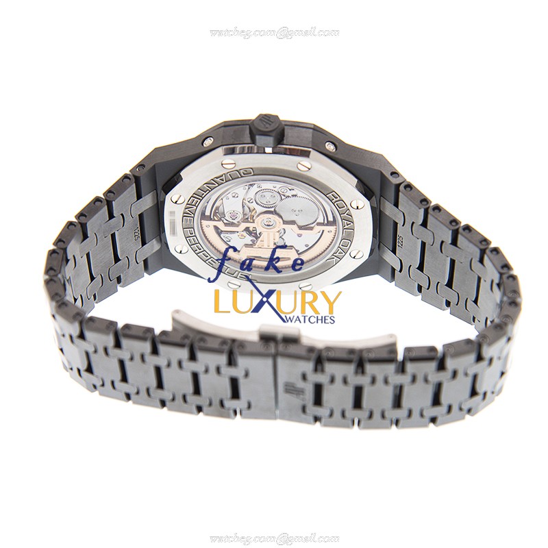Audemars Piguet Royal Oak Replica Watch 26579CE.OO.1225CE.01 Automatic Black Dial Ceramic - Image 4