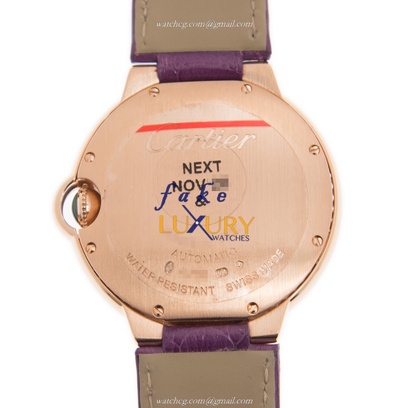 -15202ST.OO.1240ST.01 - Cartier WJBB0009 BALLON BLEU Automatic Replica Watch - 18kt Rose Gold & - Image 3