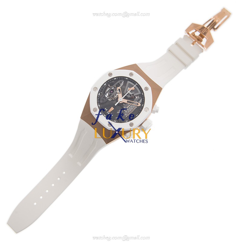 Audemars Piguet Royal Oak Offshore Replica Watch 26223RO.OO.D010CA.01, Manual Wind, Black Dial - Image 2
