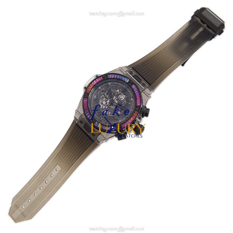 Hublot 411.JB.4901.RT.4098 BIG BANG Automatic Sapphire Replica Watch, Automatic Movement, Black - Image 2