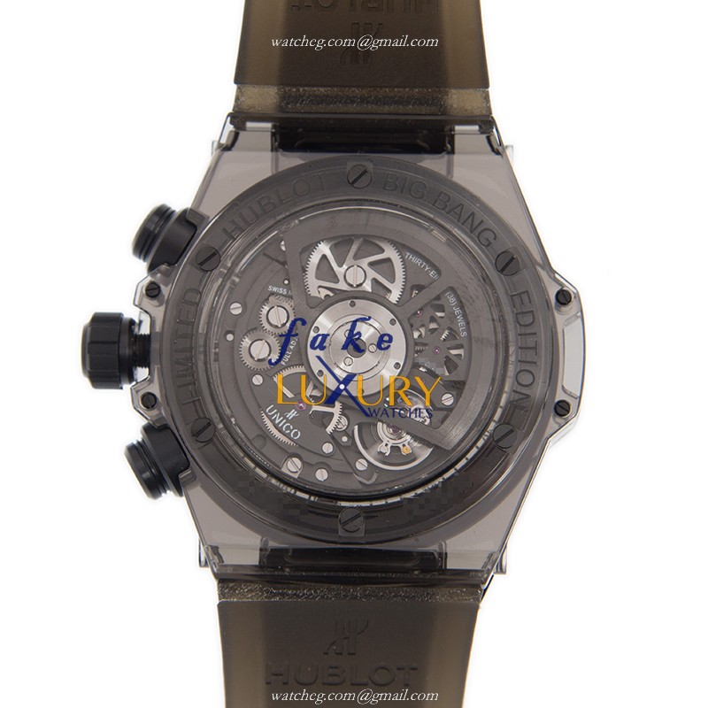 Hublot 411.JB.4901.RT.4098 BIG BANG Automatic Sapphire Replica Watch, Automatic Movement, Black - Image 3