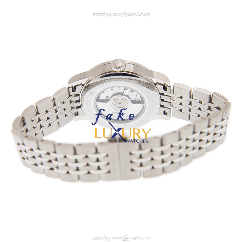 Longines L2.321.4.11.6 Record Automatic White Dial Stainless Steel Replica Watch - Image 4