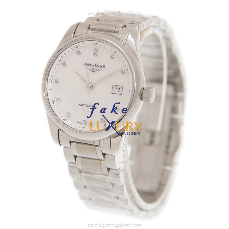 Longines L2.257.4.87.6 MASTER Replica Watch, Automatic Movement, White Dial, Steel Case - Image 3
