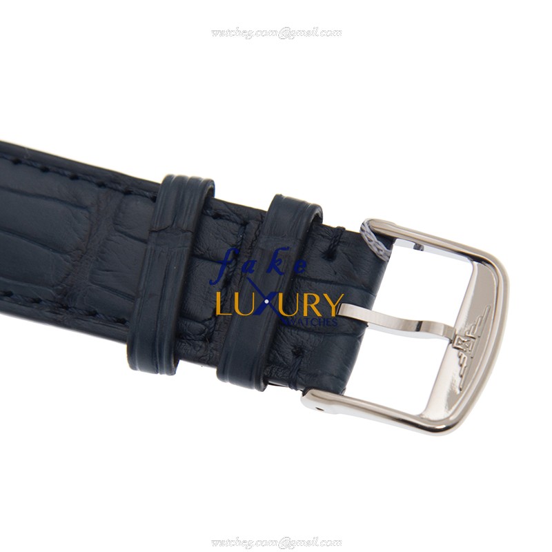 Longines Elegant L4.910.4.92.2 Replica Watch, Automatic Movement, Blue Dial, Leather Strap - Image 4