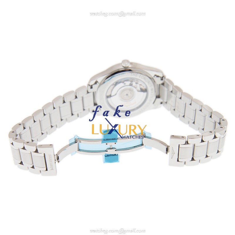 Longines L2.908.4.78.6 Replica Watch - Automatic Swiss Movement, Silver Dial, Stainless Steel Case - Image 5