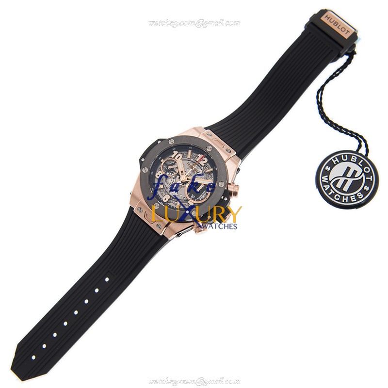 Hublot 441.OM.1180.RX BIG BANG Auto 18kt Rose Gold Ceramic | 42mm | Swiss Clone Watch | Replica - Image 2