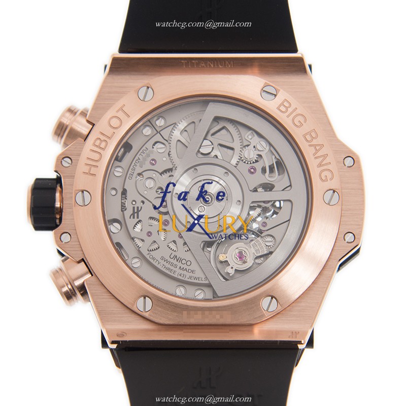 Hublot 441.OM.1180.RX BIG BANG Auto 18kt Rose Gold Ceramic | 42mm | Swiss Clone Watch | Replica - Image 3