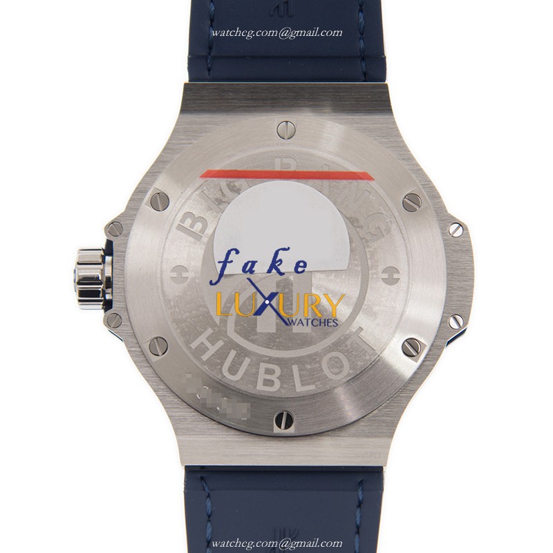 Hublot 361.SX.7170.LR.1204 Quartz Stainless Steel & Diamonds Replica Watch - Big Bang - Blue Dial & - Image 3