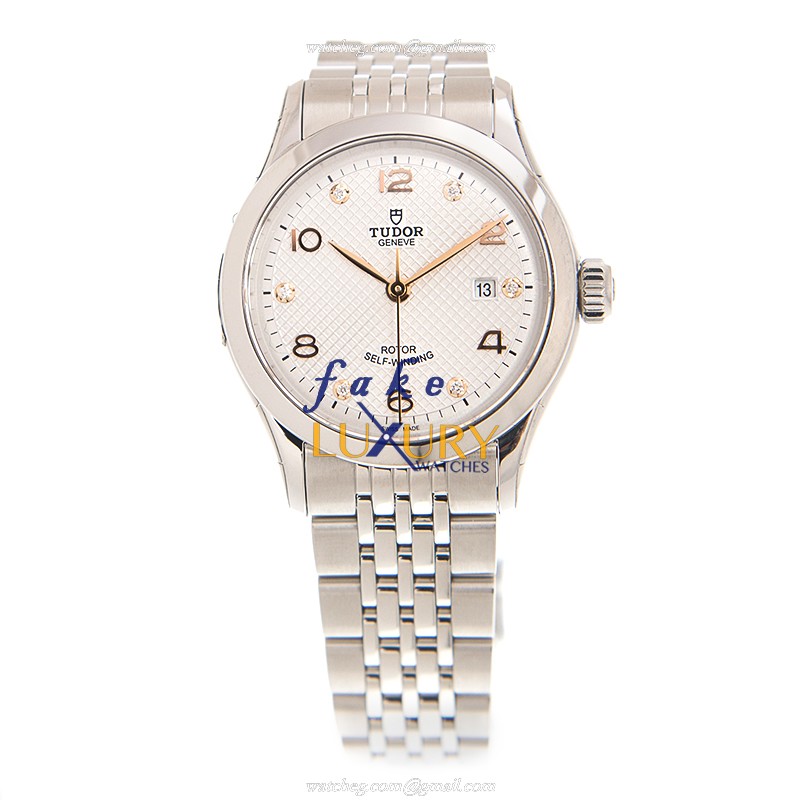 Tudor 91350-67010-6DI-SV 1926 Automatic Stainless Steel Watch - 28mm Case - Silver Dial & Band - Image 2