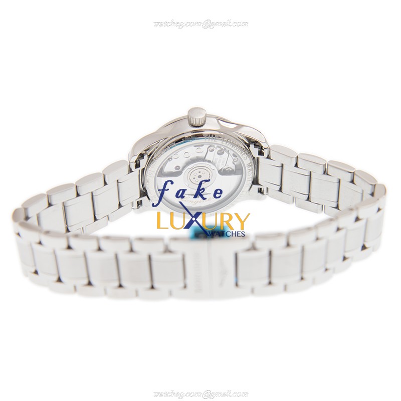 Longines MASTER L2.128.4.92.6 Automatic Blue Dial Replica Watch, Steel Case Bracelet - Image 4