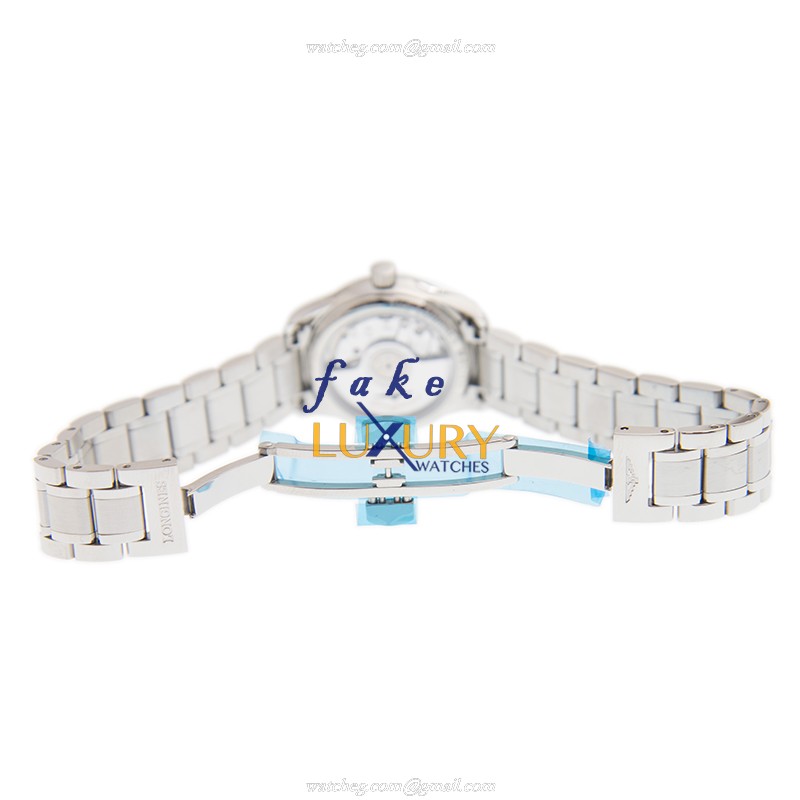 Longines MASTER L2.128.4.92.6 Automatic Blue Dial Replica Watch, Steel Case Bracelet - Image 5