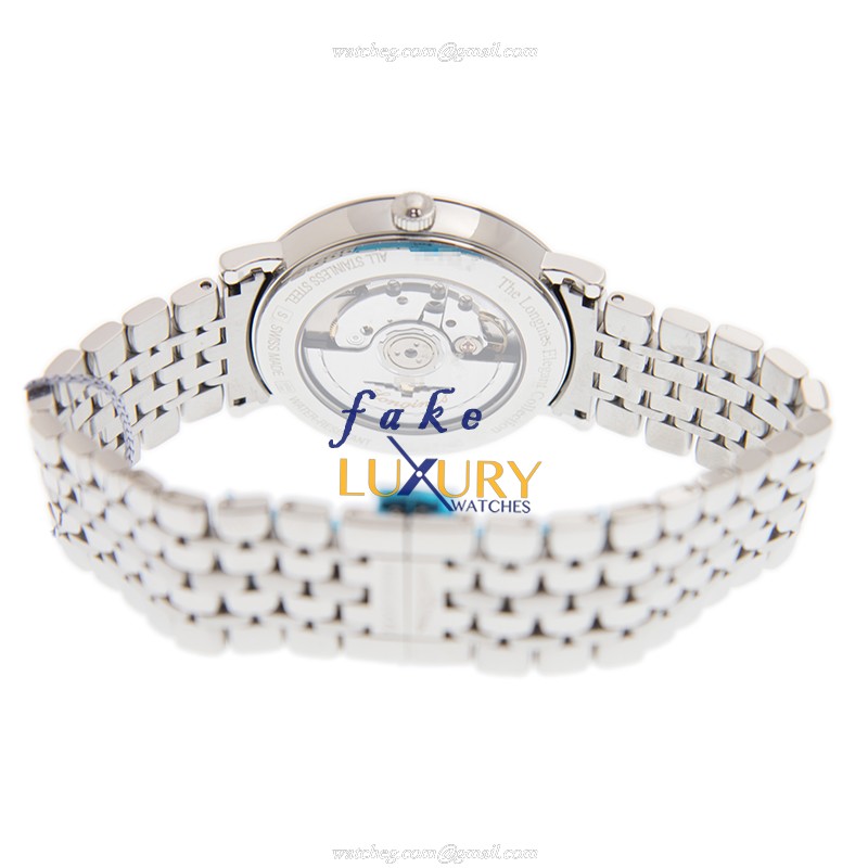 Longines L4.910.4.97.6 Replica Watch, Blue Dial, Automatic Movement, Steel Bracelet - Image 4