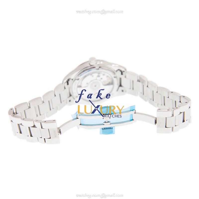 Longines L2.385.4.87.6 Conquest Classic Replica Watch, 34mm Automatic, White Mother of Pearl Dial - Image 5