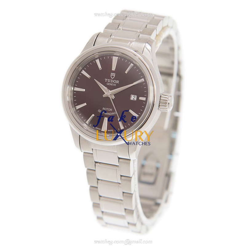 Tudor 12100-65010-PUR Replica Watch, Automatic, Purple Dial, Silver Steel Case - Image 2
