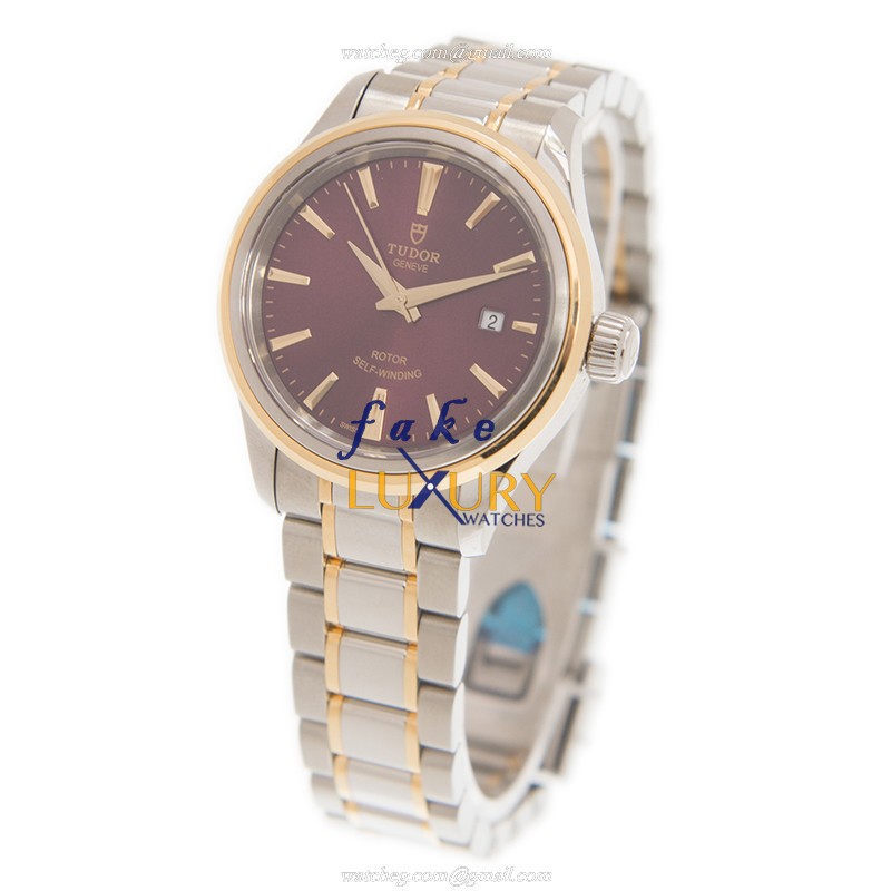 Tudor 12103-65013-PUR Replica Watch, Automatic, Stainless Steel Case, Purple Dial - Image 2