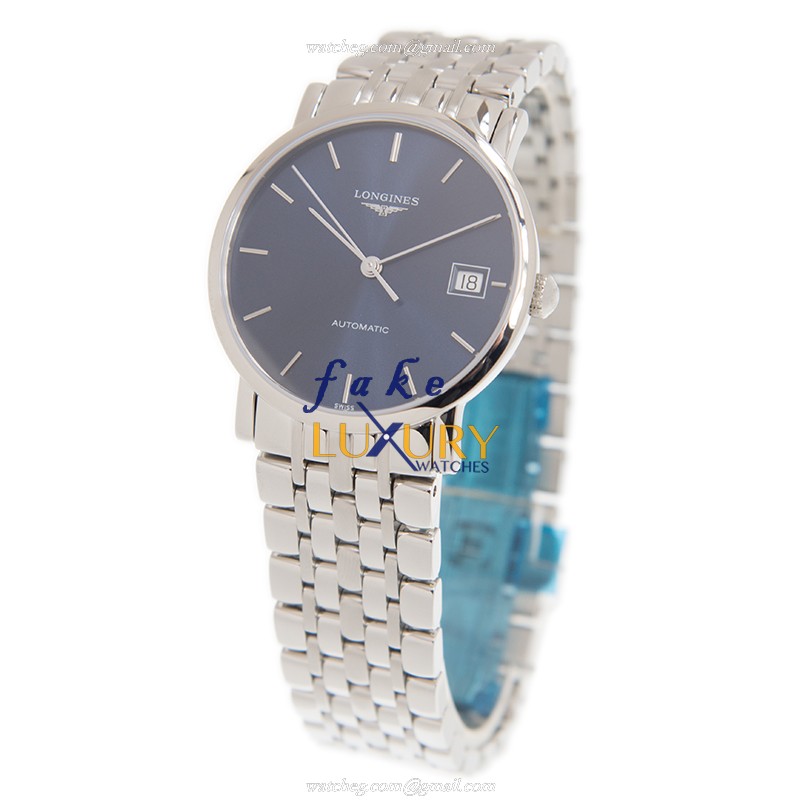 Longines L4.809.4.92.6 Replica Watch Elegant Series Automatic Blue Dial Stainless Steel Case Silver - Image 3