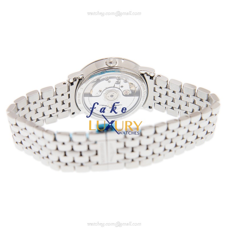 Longines L4.809.4.92.6 Replica Watch Elegant Series Automatic Blue Dial Stainless Steel Case Silver - Image 4
